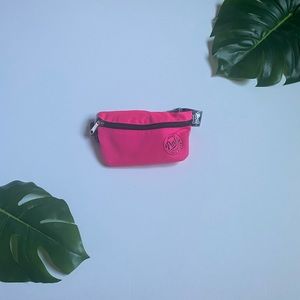 VS PINK Hot Pink Fanny Pack + Coozie NWT